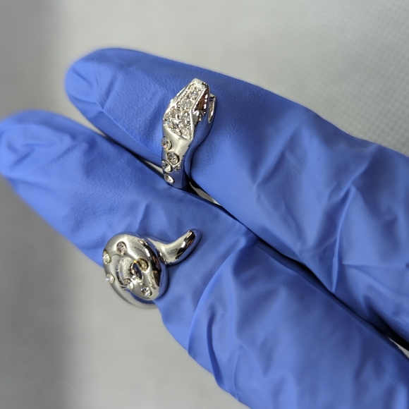 Snake double ring - Picture 8 of 8